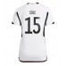 Maillot de foot Allemagne Niklas Sule #15 Domicile vêtements Femmes Monde 2022 Manches Courtes